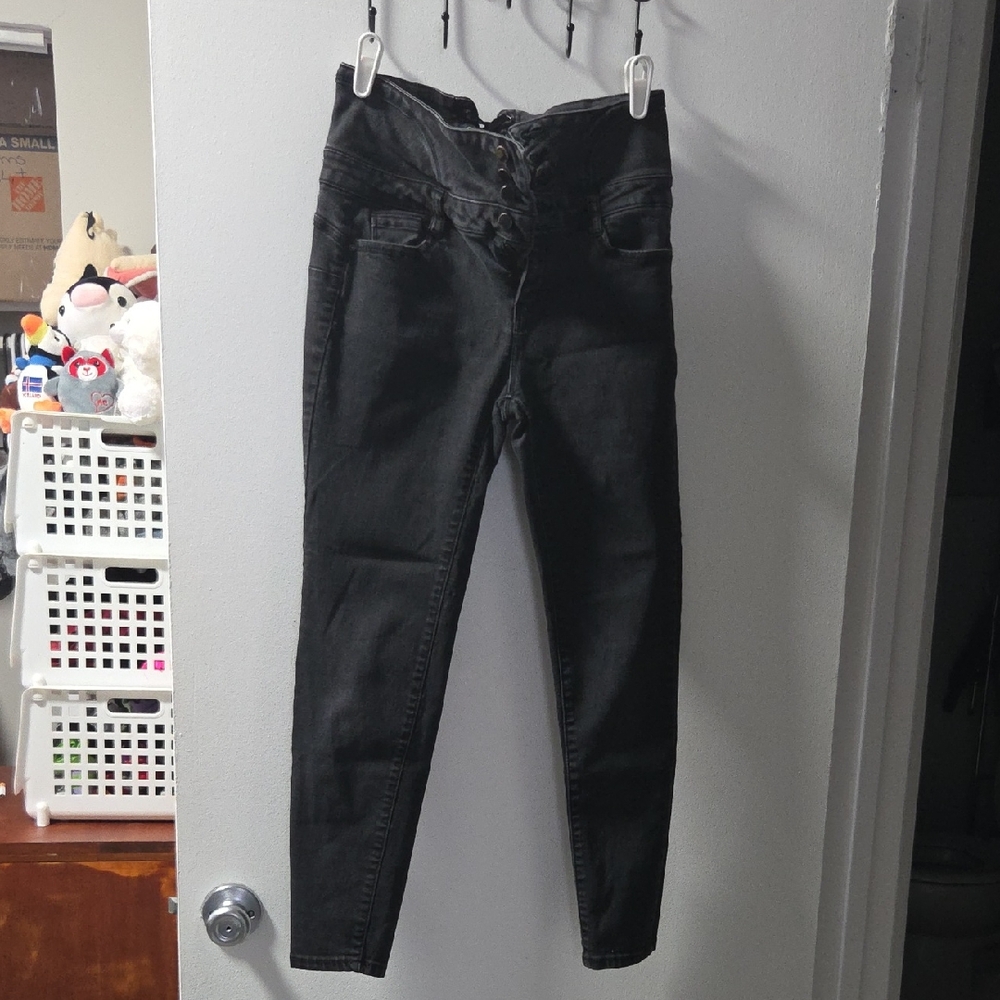 Wax Jean High-Rise Black Women's Jeans